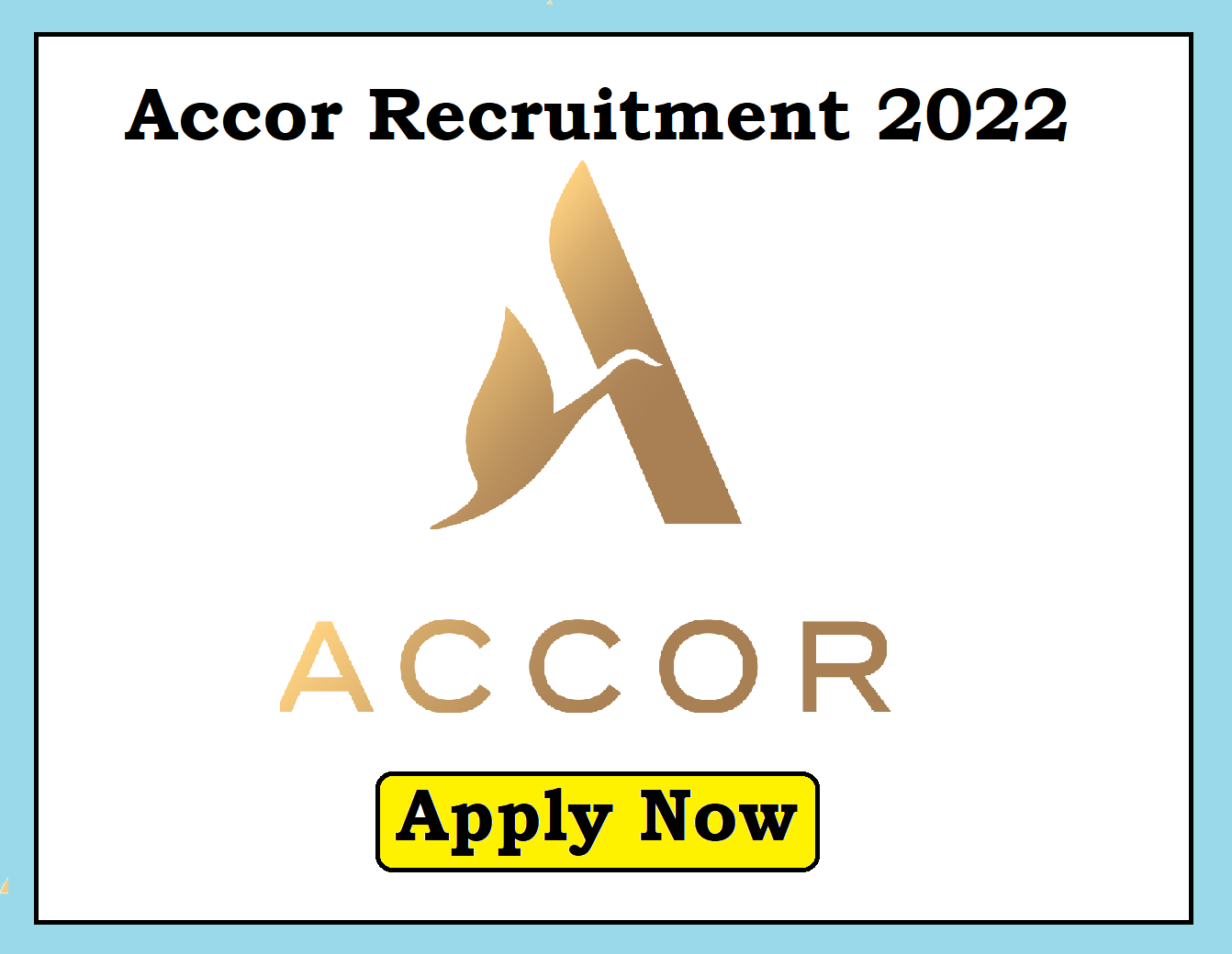 Accor hotel recruitment 2022