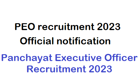 Peo recruitment 2023