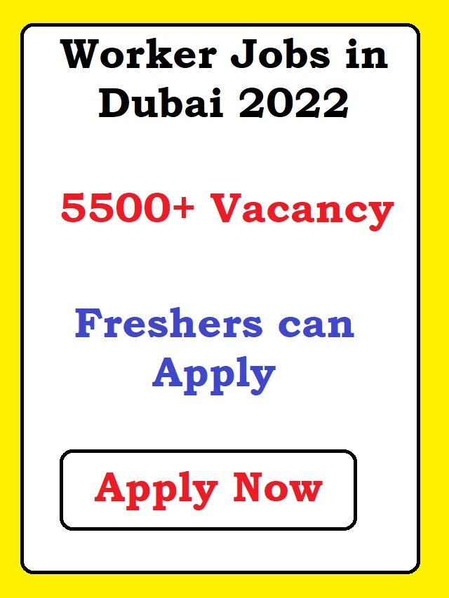 jobs in dubai 2022